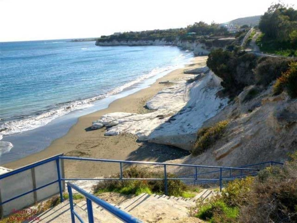 Unique cliffs of Governor's Beach, Limassol