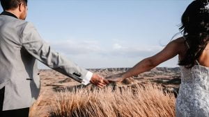 Nari Films, Romantic Photo; Couple; Hands Holding in a Field