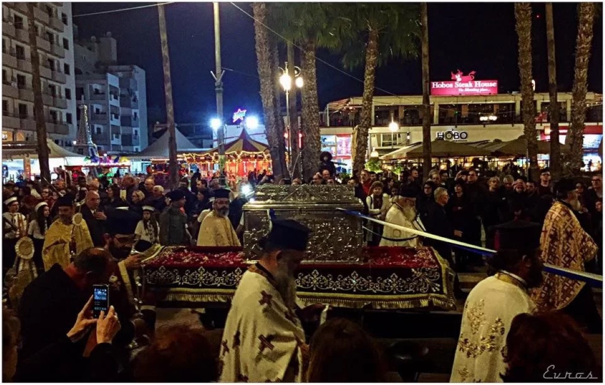 Easter in Cyprus Finikoudes with Epitaphs