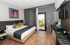 Room 307 with Akropolis artwork