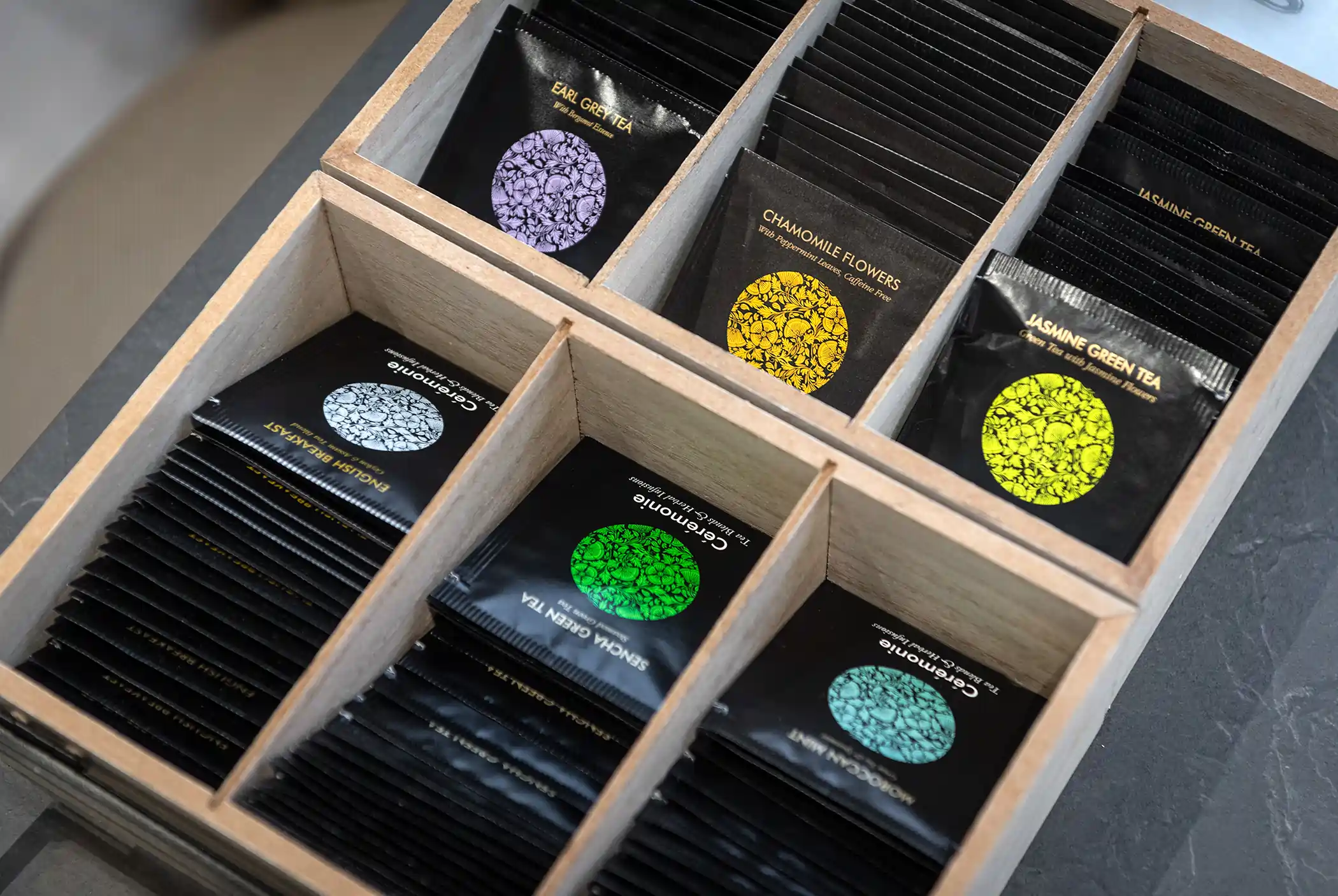Tea Selection in Conference Room