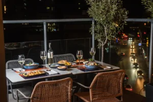 night dining view memories rooftop larnaca rise urban art hotel