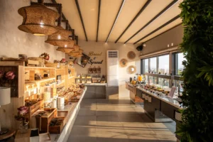 breakfast on rooftop rise urban hotel cyprus