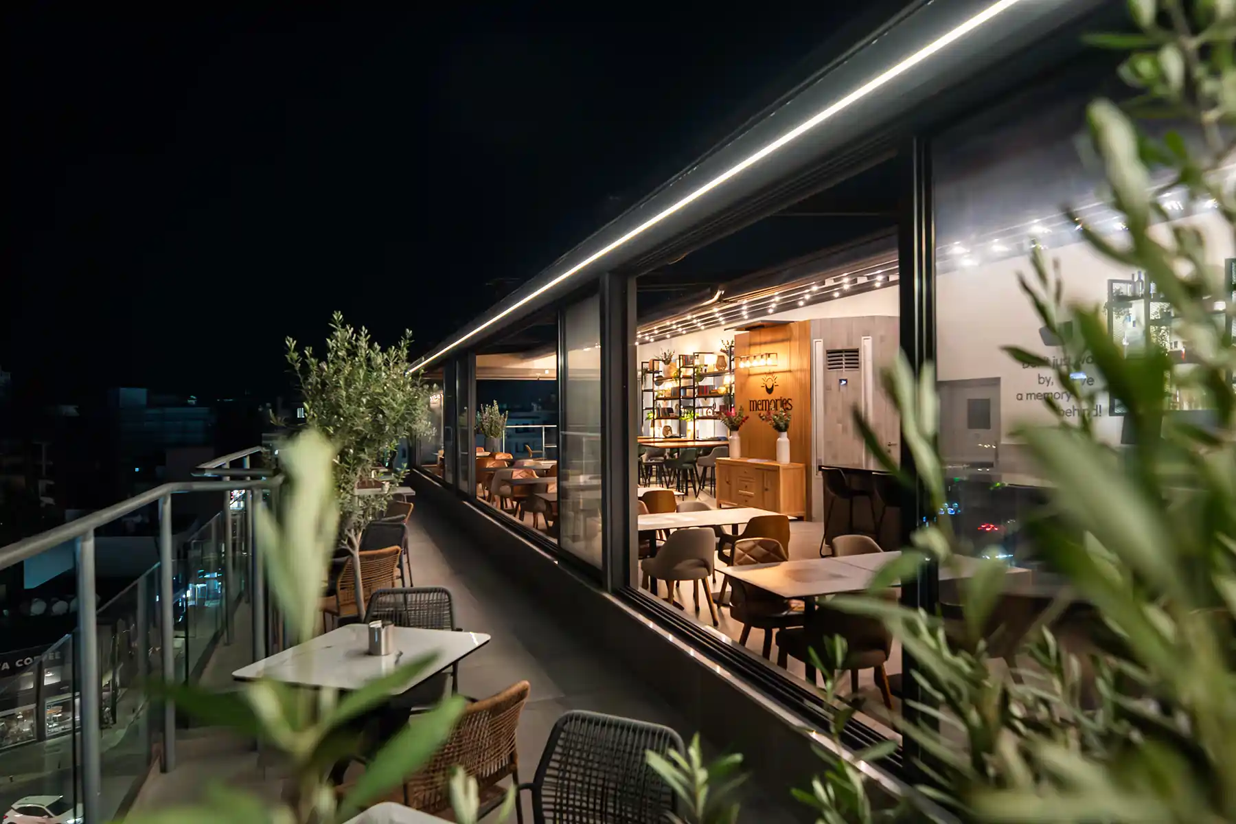 larnaca rooftop restaurant view rise hotel