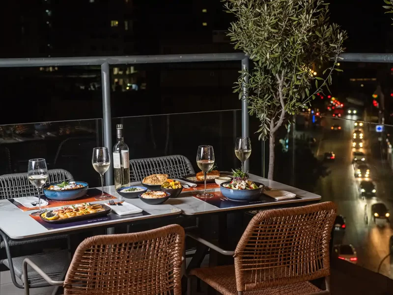 night dining view memories rooftop larnaca rise urban art hotel