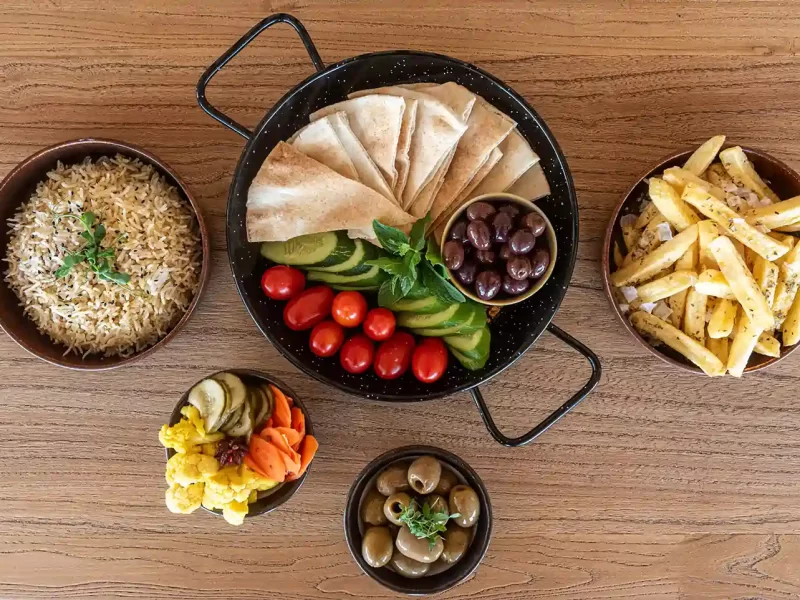 appetizers cyprus memories rooftop