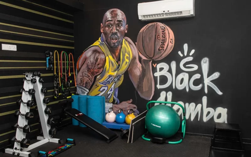 Black Mamba themed gym are